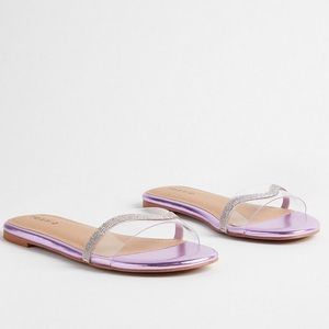 Pink torrid slide with sequins WW